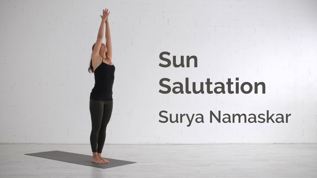 Sun Salutation Steps (Surya Namaskar) Tutorial