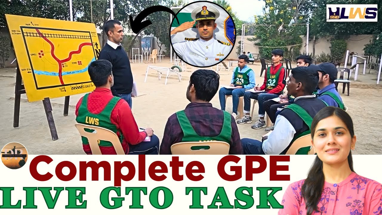 Complete GPE - GTO Task in 20 mins   !! ft Ex-SSB GTO Cdr. Vikas Yadav