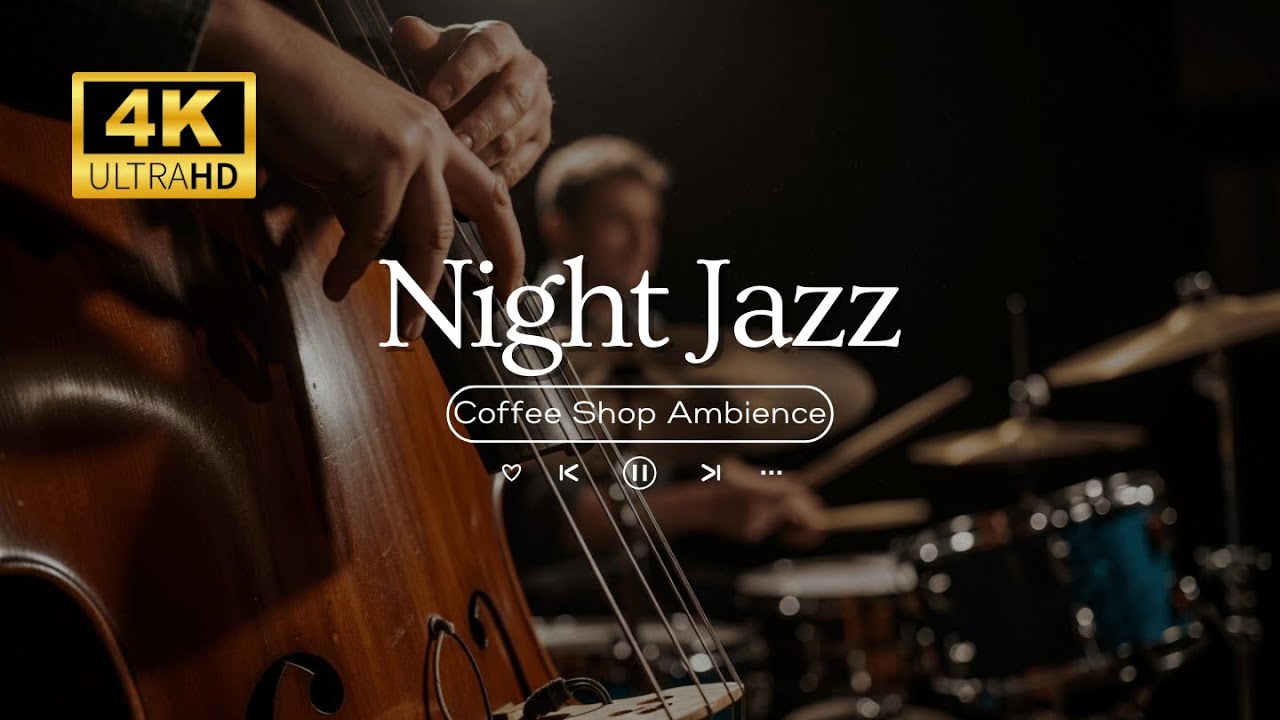 Smooth Jazz & Soulful R&B Grooves Cozy Cafe Ambience Relax & Focus - Jazz Saxophone