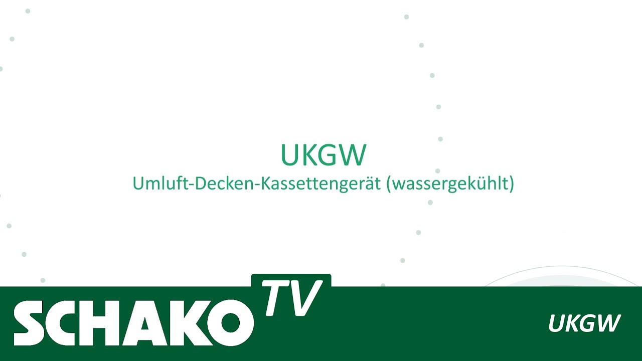 #UKGW - Umluft-Decken-Kassettenger&auml;t (wassergek&uuml;hlt) | DE
