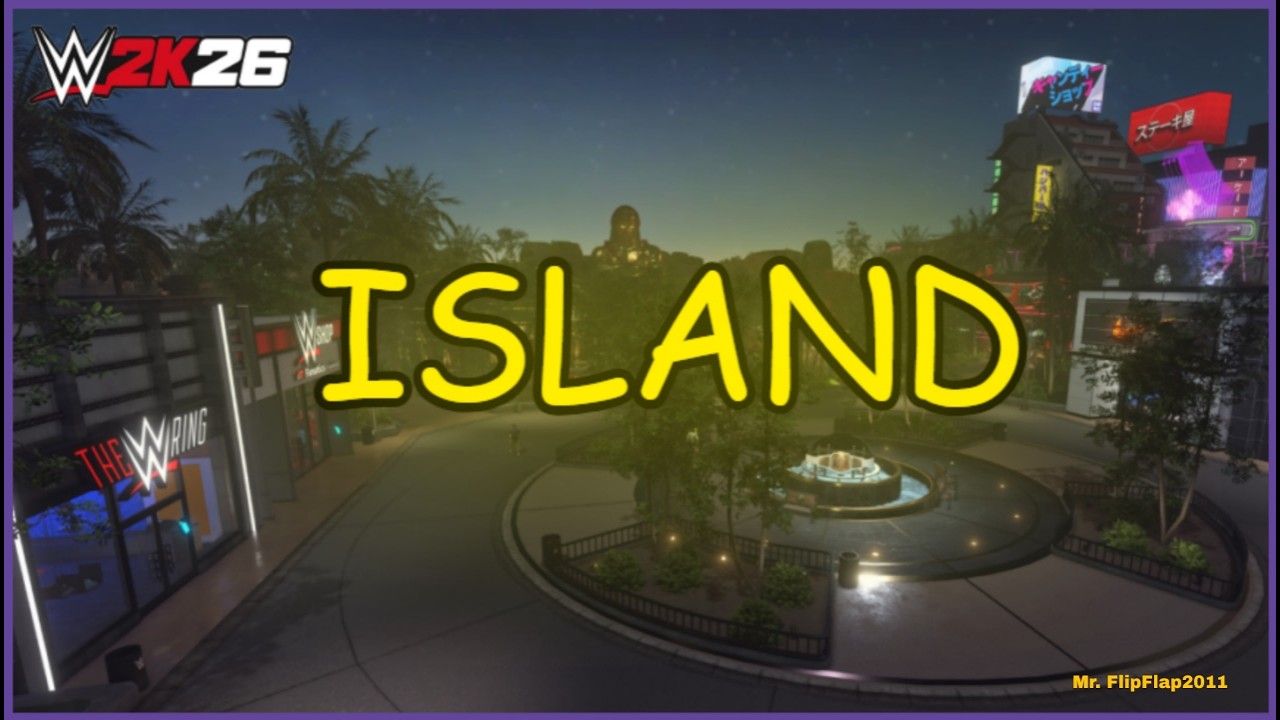 Let's Create My Island Character Real Quick WWE 2K26🏝️🏝️🏝️🌏🌏🌏🔥🔥🔥