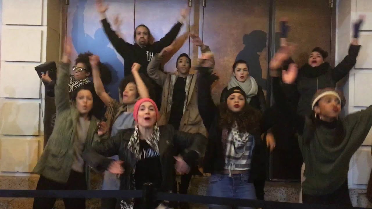 HAMILTON Ham4Ham 1/3/16 with The Ladies of HAMILTON