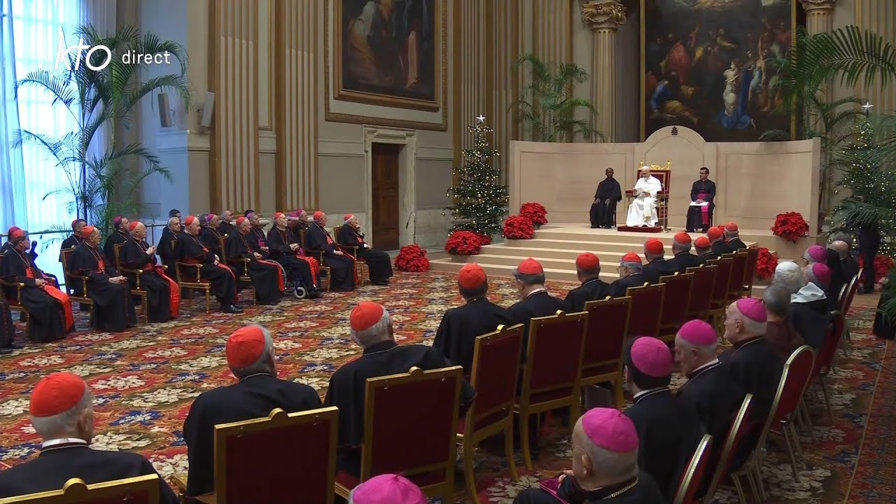 Voeux du pape Léon XIV à la Curie romaine - 22 décembre 2025