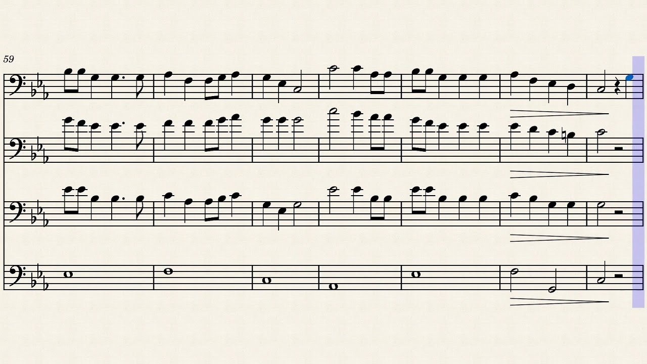 The Wellerman Song - Arranged for Trombone Quartet