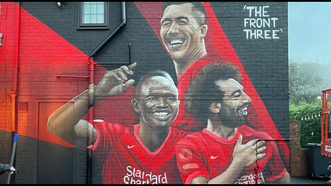 THE LIVERPOOL FRONT THREE MURAL