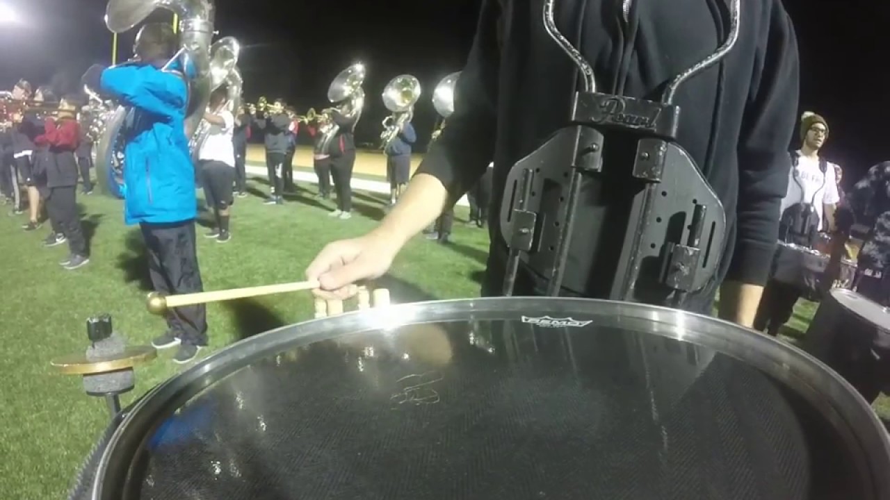 Etiwanda HS Drumline 2018 - Snare Cam (Fall) - 11/14/2018