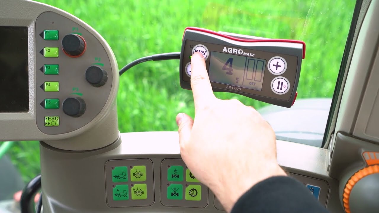 AGRO-MASZ AM-PLUS - automatyczny kontroler ścieżek technologicznych