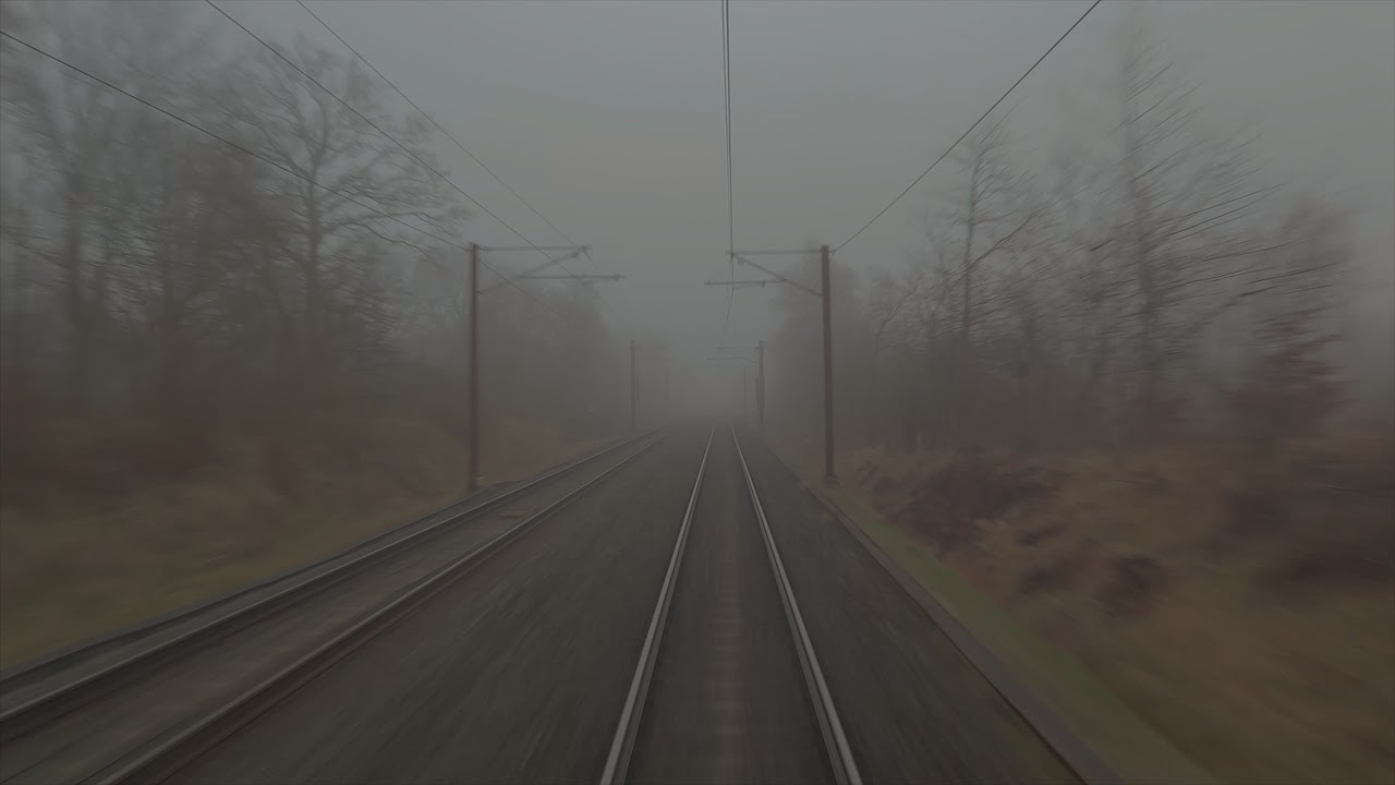 Hillerød - Køge med S-toget i 4K HDR