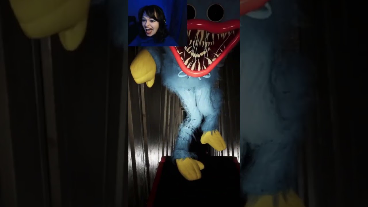 ПЕРВАЯ ВСТРЕЧА С ХАГГИ #poppyplaytime #huggywuggy #horrorgame #летсплей #letsplay