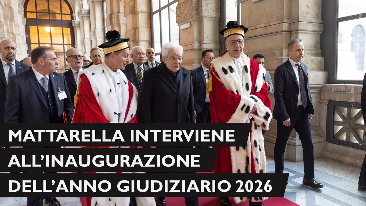 Il Presidente Mattarella all’Assemblea generale della Corte Suprema di Cassazione