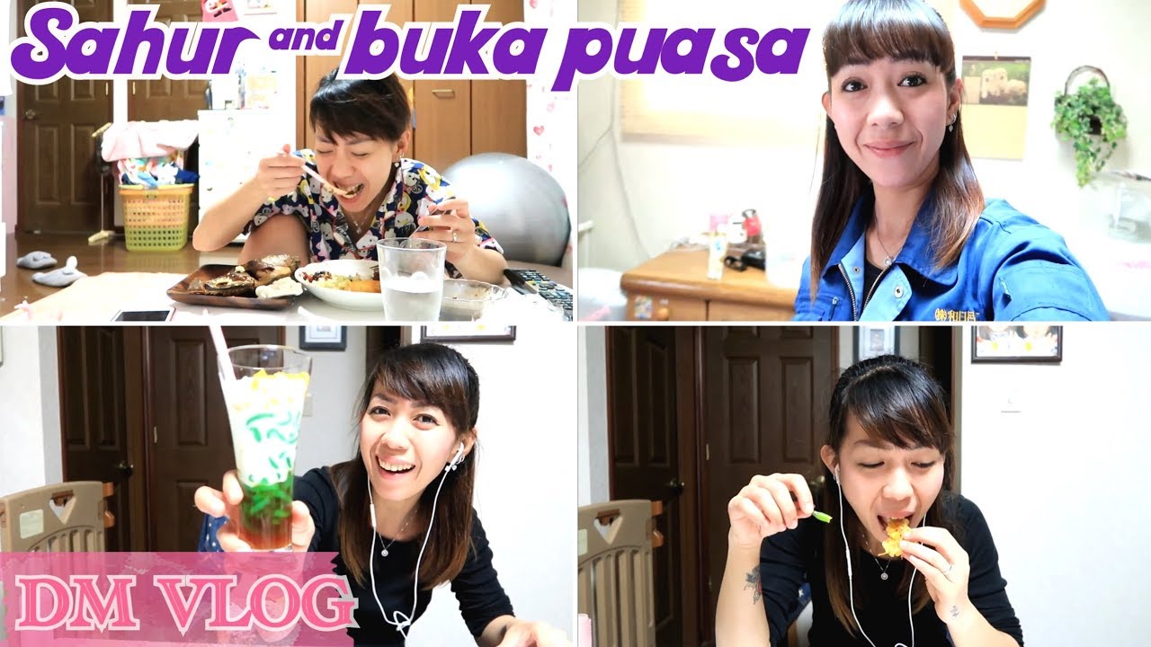 VLOG#201|SAHUR&BUKA PUASA DI HARI PERTAMA|BIKIN TAKJIL CENDOL