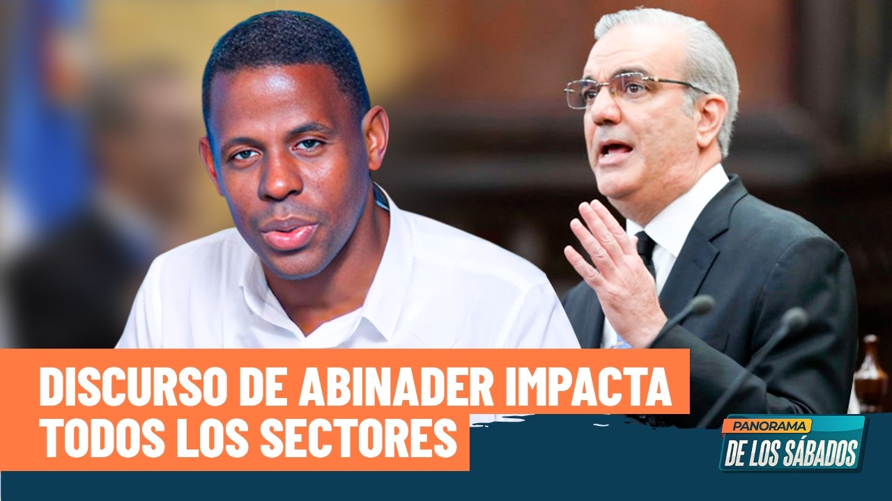 ¡Abinader tocó todos los temas! Ignacio Sánchez analiza el discurso de rendición de cuentas