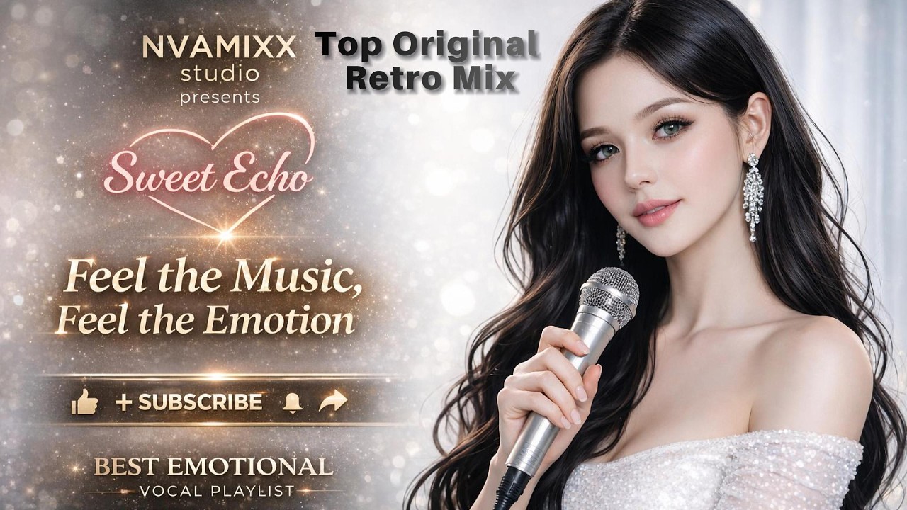 NVAMIXX Studio presents: Sweet Echo — Top Original & Retro Hits 80s/90s | Emotional Vocal Playlist