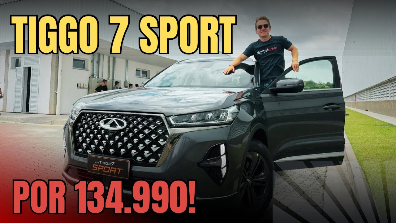 AVALIAÇÃO TIGGO 7 SPORT. R$134.990 É Coisa de LOUCO. Vai Derrubar Geral, NOVOS E USADOS!
