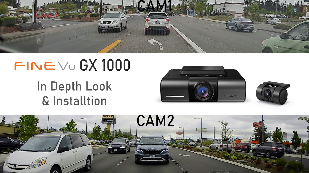 FineVu GX1000 Dash Cam In-depth Look and Hard Wire Installation / Sample Footage on Subaru Outback