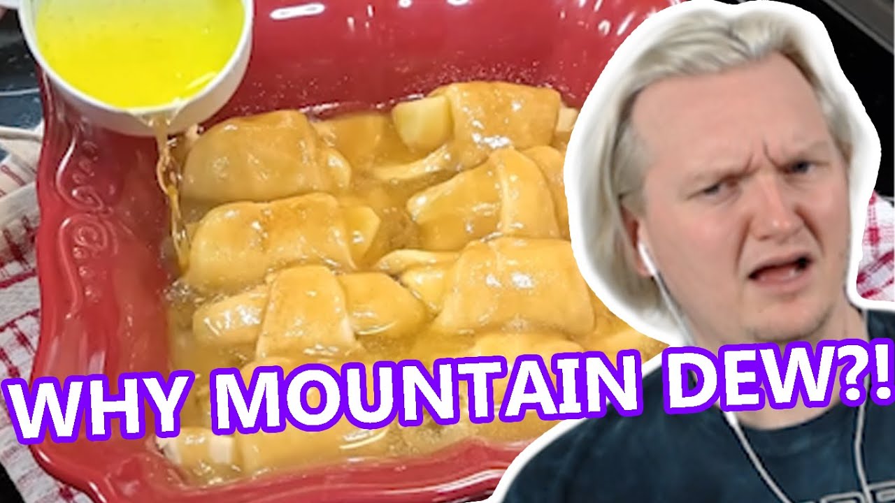 REACTING TO MOUNTAIN DEW DUMPLINGS