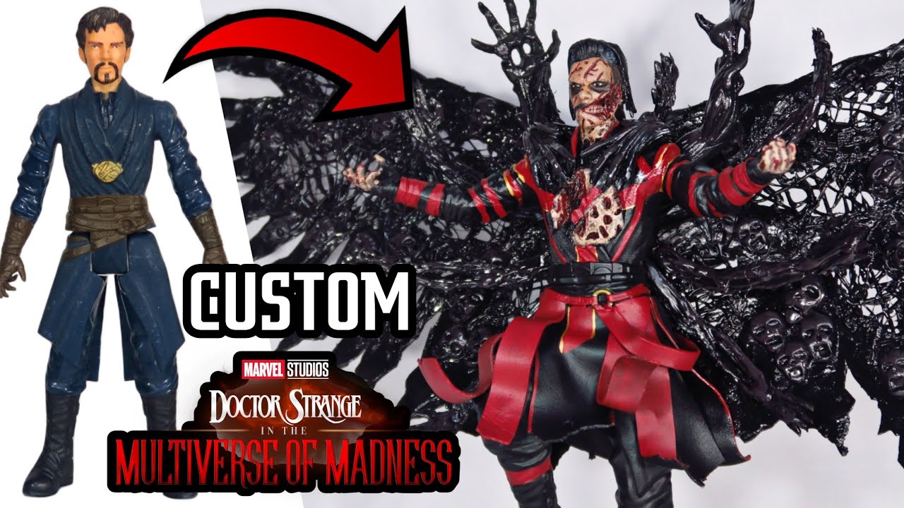 CUSTOM Dr Strange Zombie Multiverse Of Madness Marvel Titan Hero
