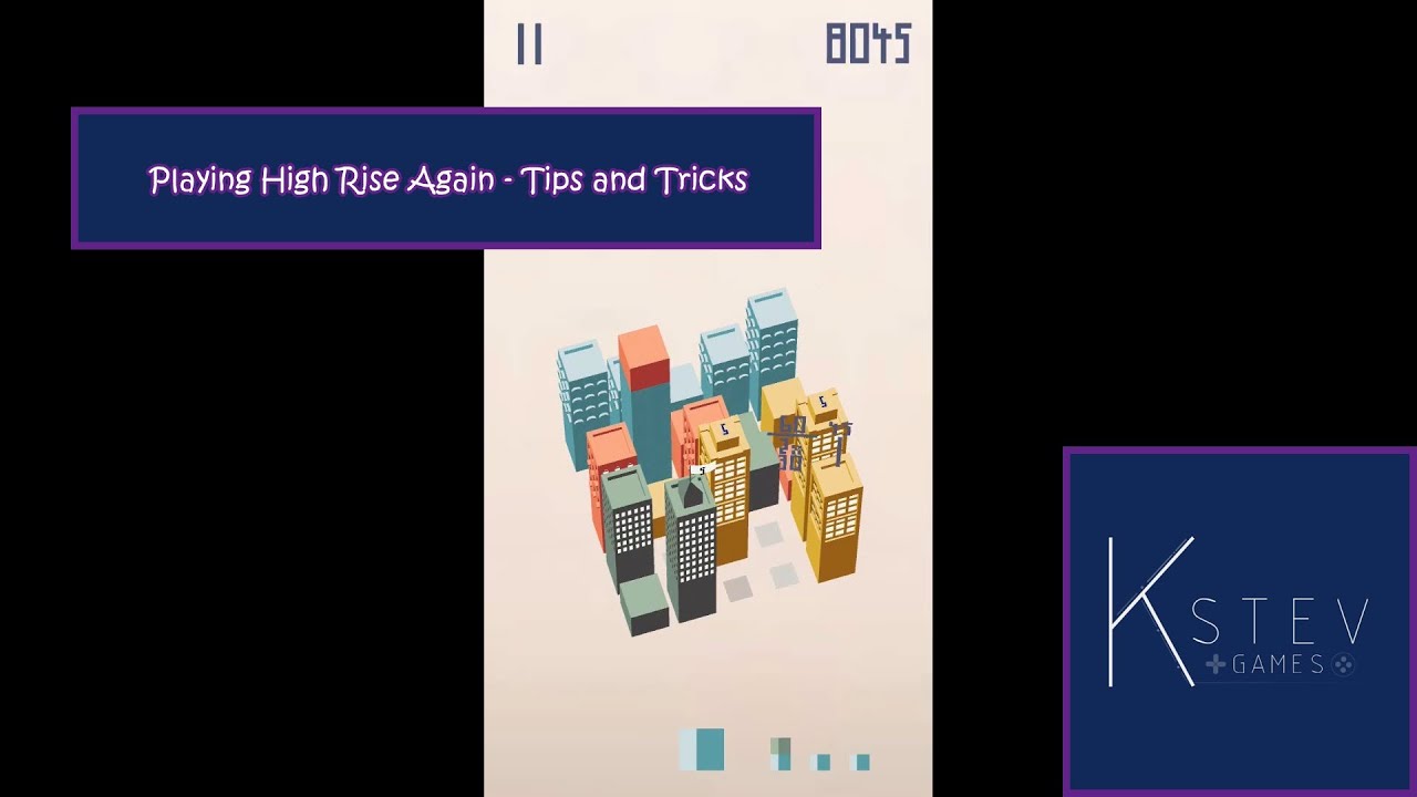 KStevGames - High Rise Phone Game - Tips and Tricks - How are people getting such high scores???