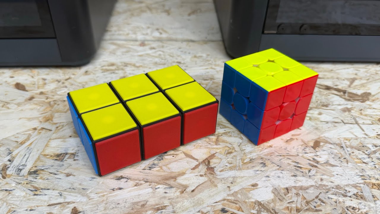 I Built a Large 1x2x3 Rubik's Cube