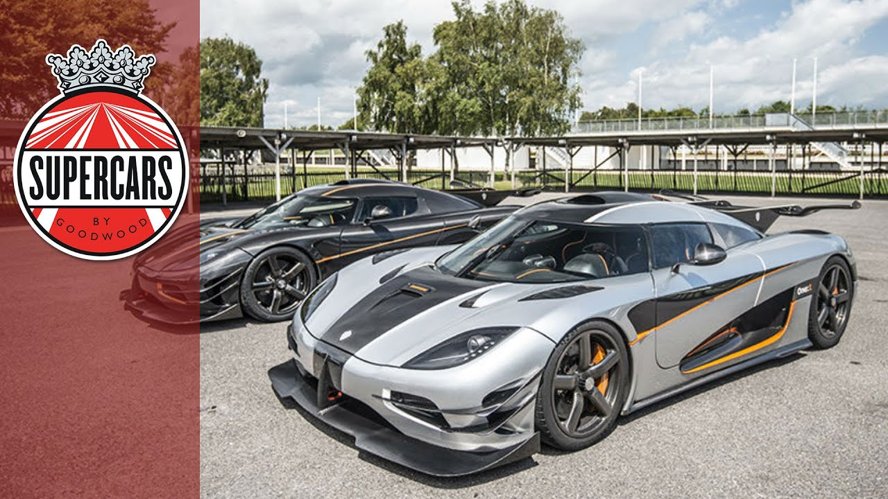 Koenigsegg Agera One:1 driven on track - World exclusive first drive at Goodwood!!!