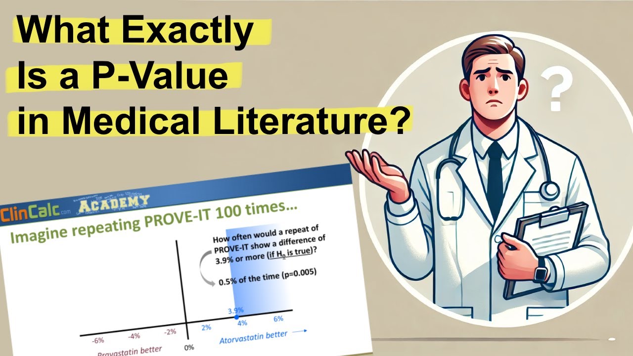 What Exactly Is a P-Value? P-Values in Medical Literature Explained