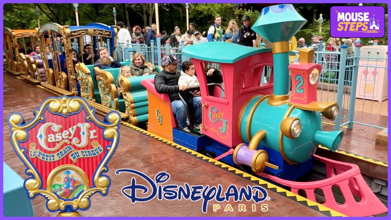 Casey Jr. Circus Train POV Ride Experience at Disneyland Paris (Le Petit Train du Cirque)