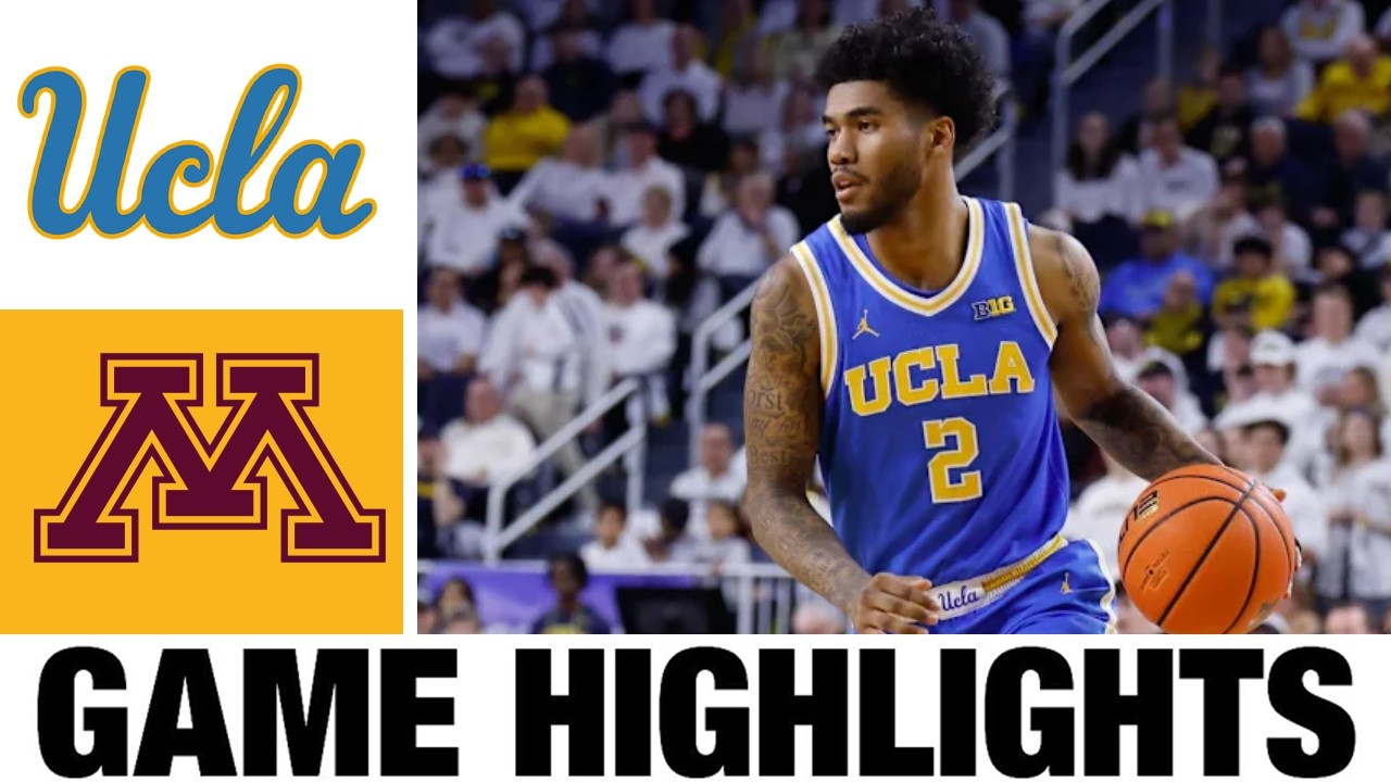 UCLA vs Minnesota Highlights | Men's Basketball | College Basketball 2026