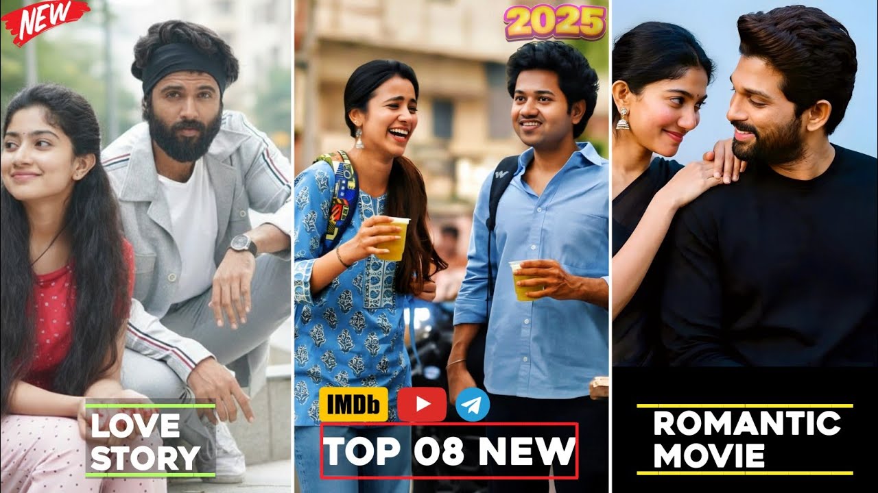 Top 8 South Romantic Emotional Heart Touching Sad Love Story Movies 2026 In Hindi, Filmy PRO Series 