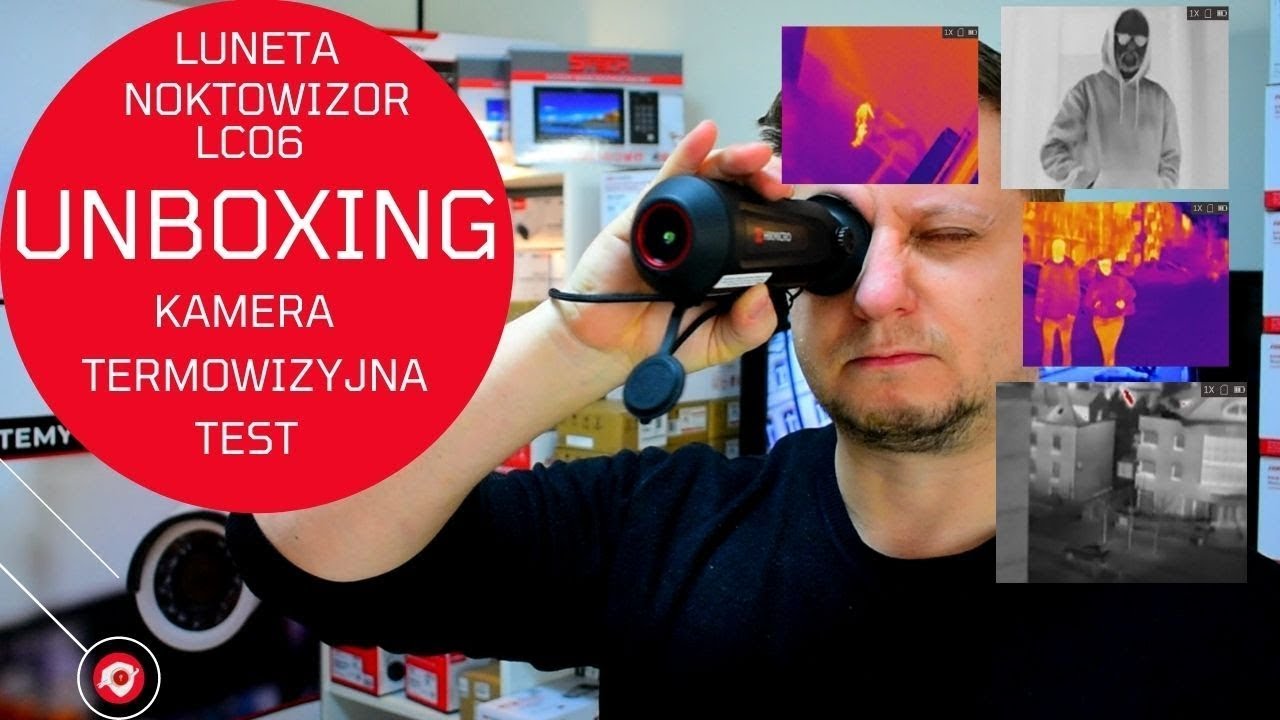 Unboxing i test Kamera termowizyjna Lynx LC06 HIKMICRO luneta Noktowizyjna