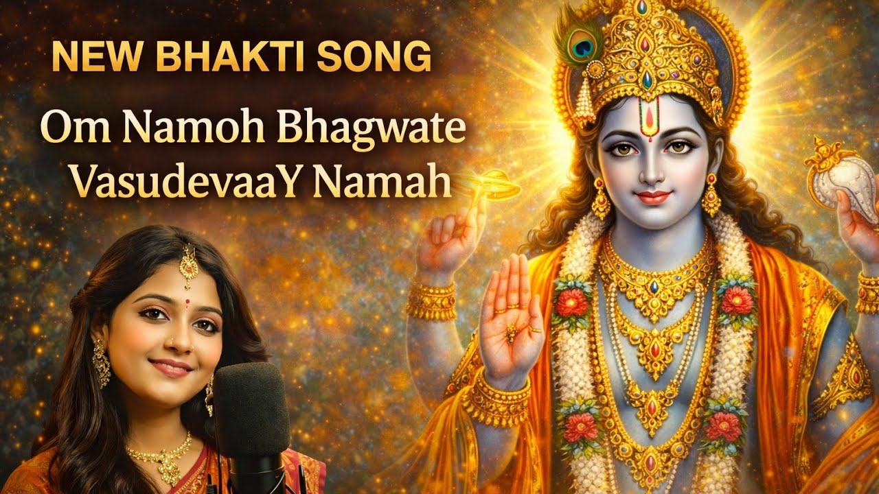 OM NAMO BHAGWATE VASUDEVAAY NAMAH | NEW BHAKTI SONG | DIVINE SONG | PEACEFUL