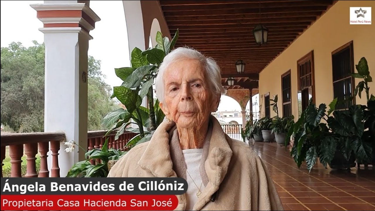 Entrevista Ángela Benavides de Cillóniz  propietaria de Casa Hacienda San José en Chincha