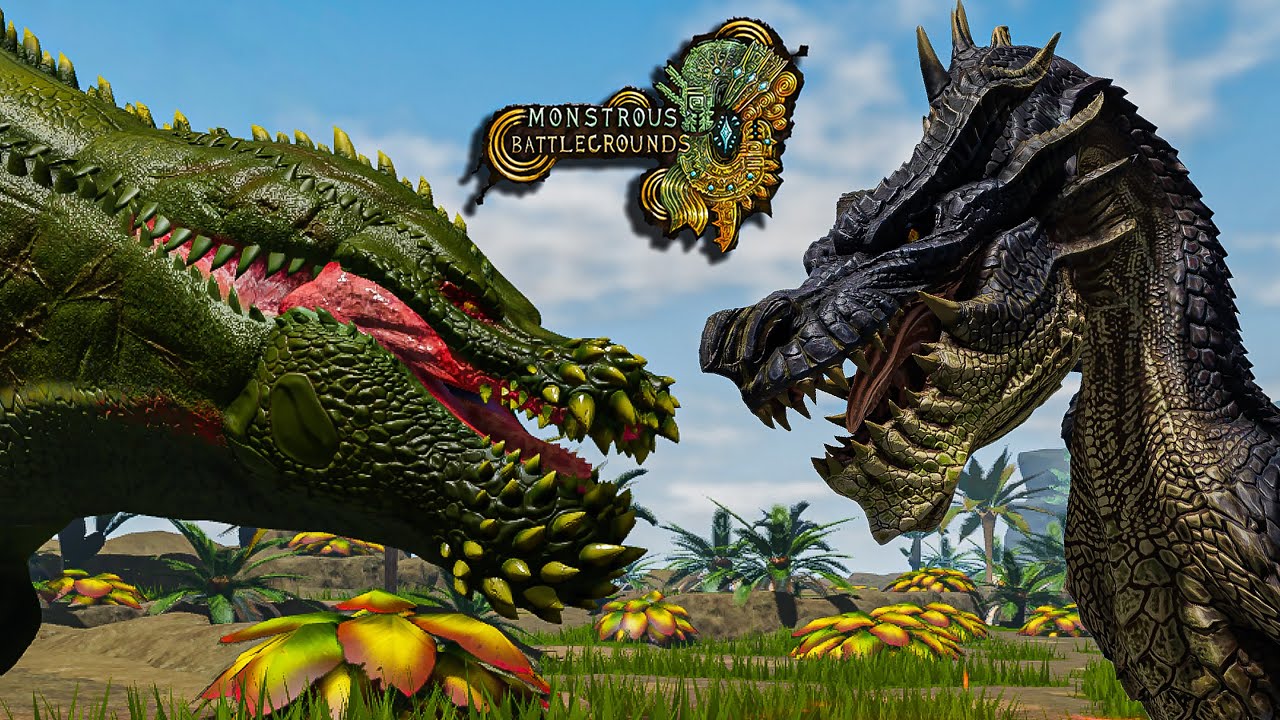 Deviljho Vs Fatalis Epic Battle | Roblox Monstrous Battlegrounds