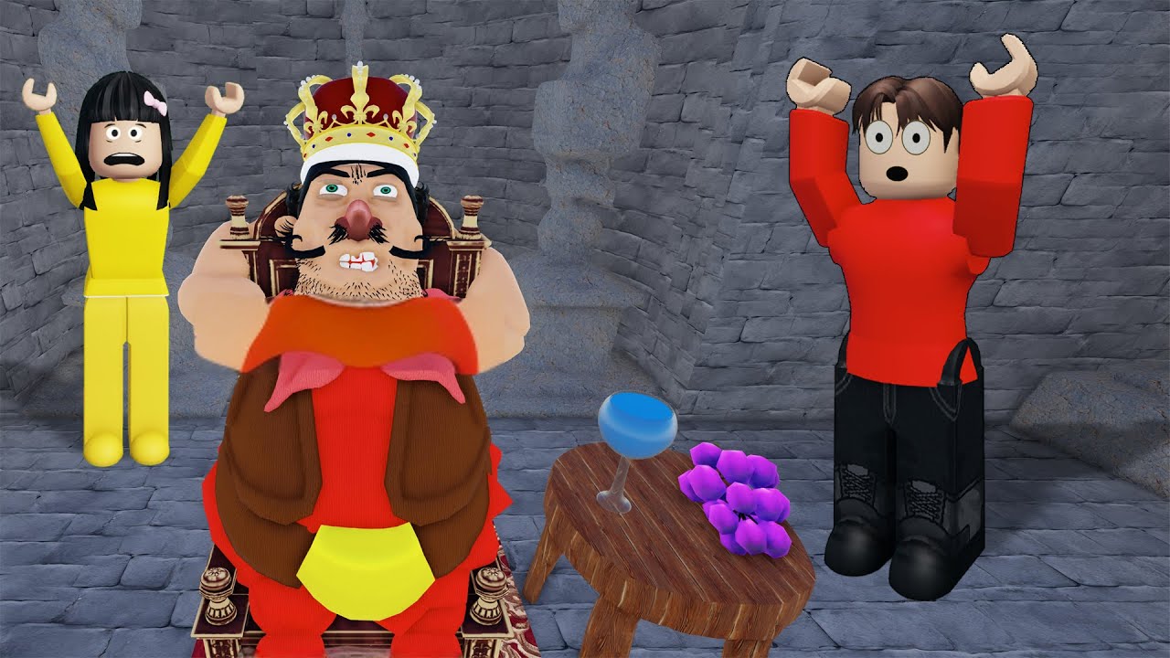 Yuta Dan Mio Dipenjara Di Istana Raja Jah4t, Baby Celine Bantu Keluarin || ROBLOX