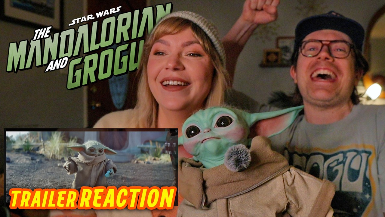 The Mandalorian and Grogu Official Trailer Reaction | STAR WARS is BACK!!!