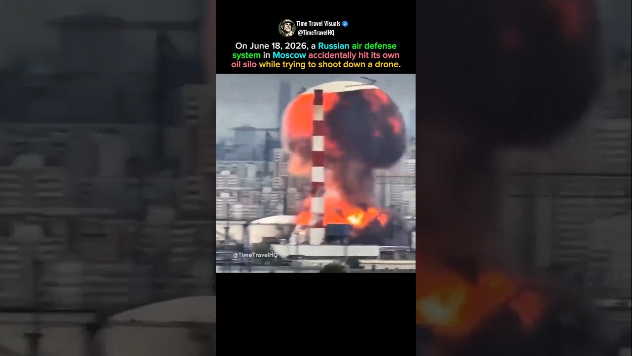 This Russian Air Defense System Accidentally Hit Its Own Facility! #shorts