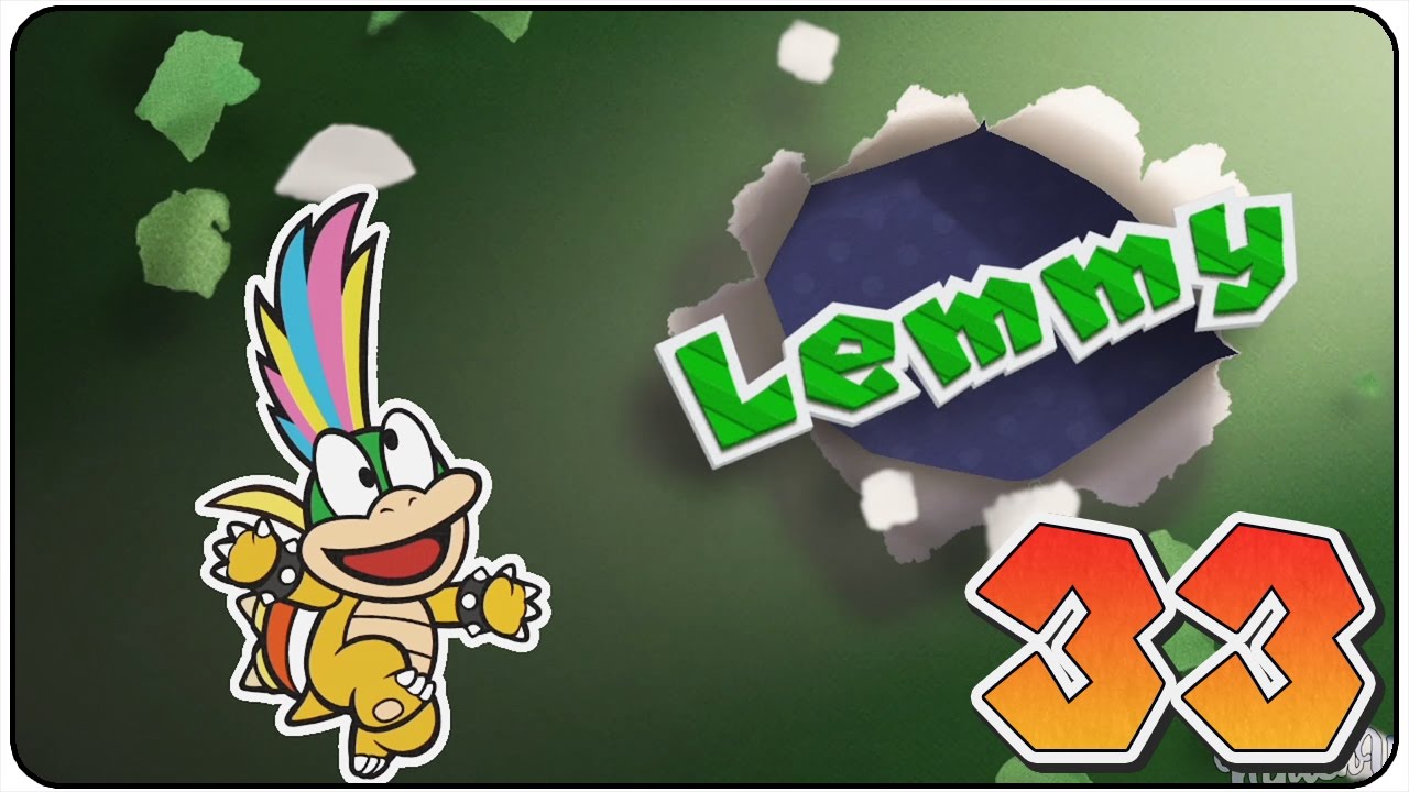 Paper Mario Color Splash - 100% Walkthrough Part 33 The Emerald Circus