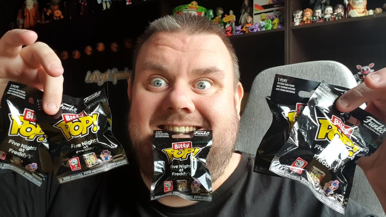 Unboxing FNAF Bitty Pops – Can We Find GOLDEN FREDDY?!  | Funko Five Nights At Freddys
