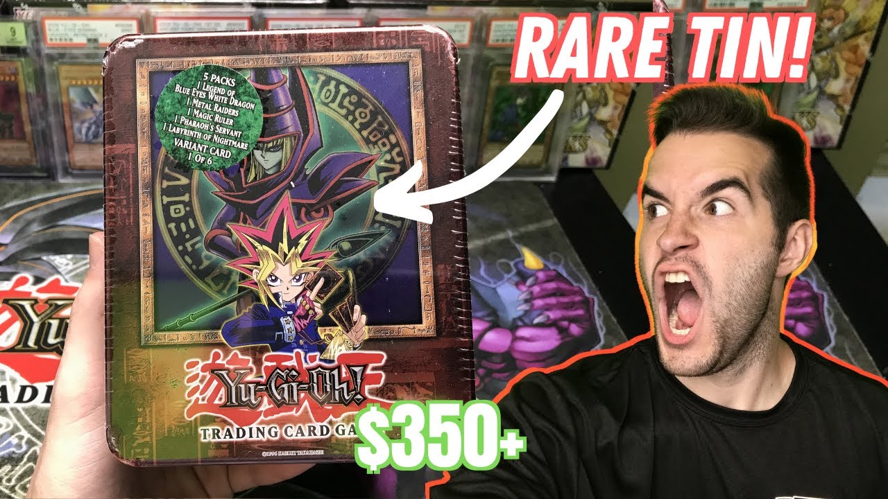 Opening A RARE Dark Magician Yugioh Cards Tin From 2003 ($350+)!