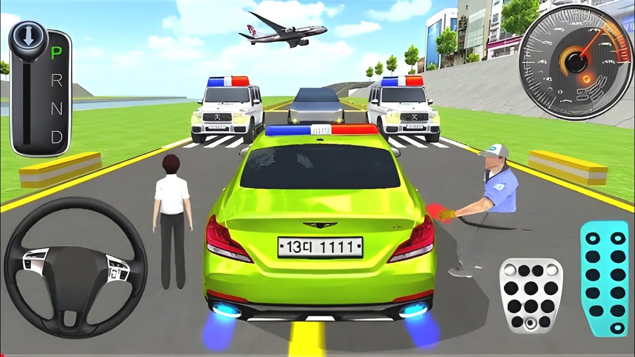 New Green Mercedes G63 For Parking - 3d Driving Class android game || Car Game#gameplay #cargame
