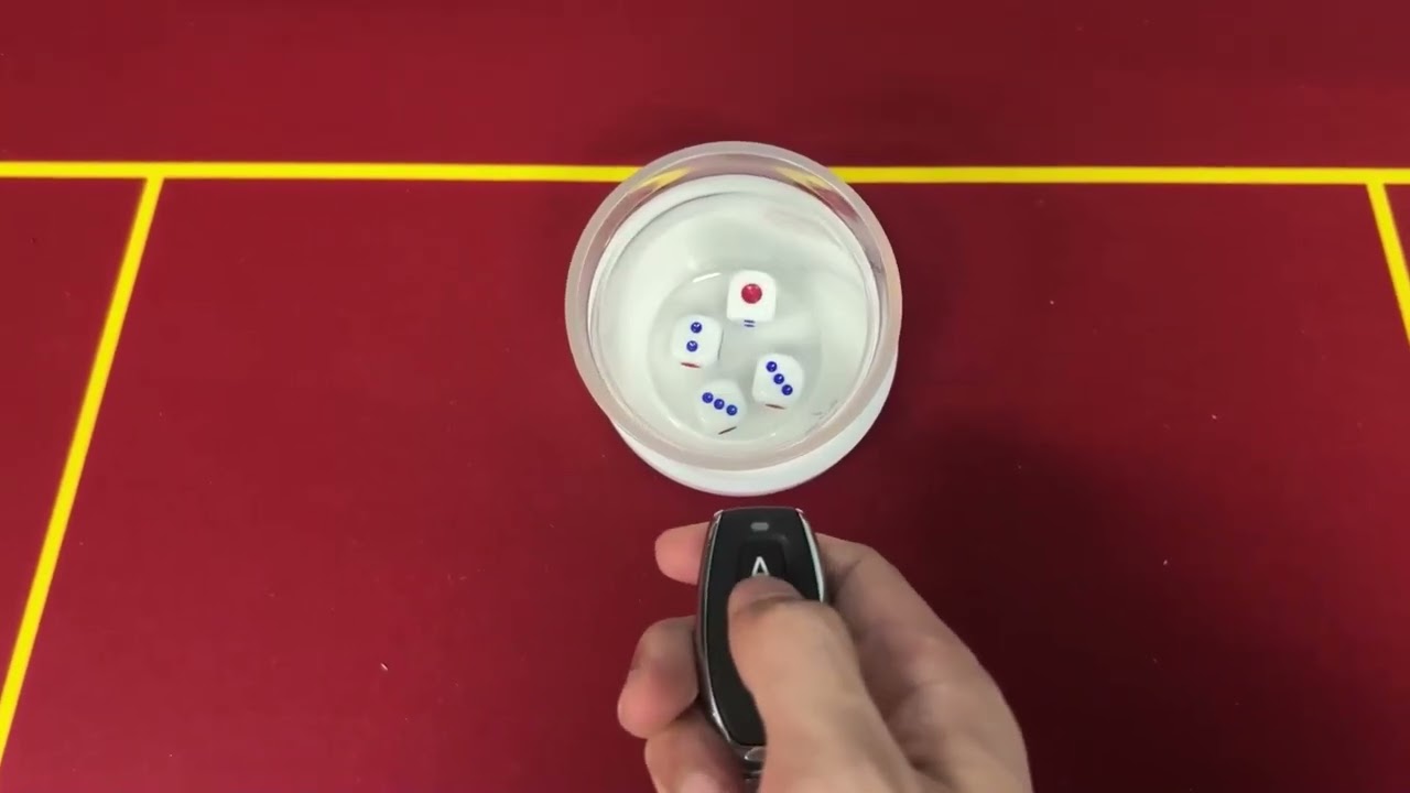 Cutting-Edge Remote Control Dice Cheating Solution Revealed