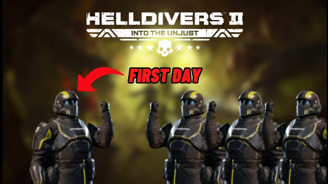 REDS FIRST TIME PLAYING HELLDIVERS