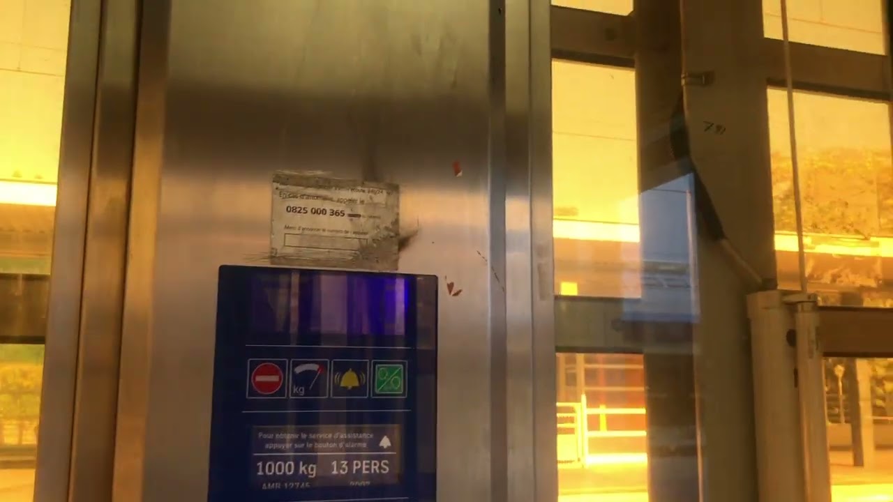 Ascenseur Thyssenkrupp gare de Houilles Carrière sur Seine
