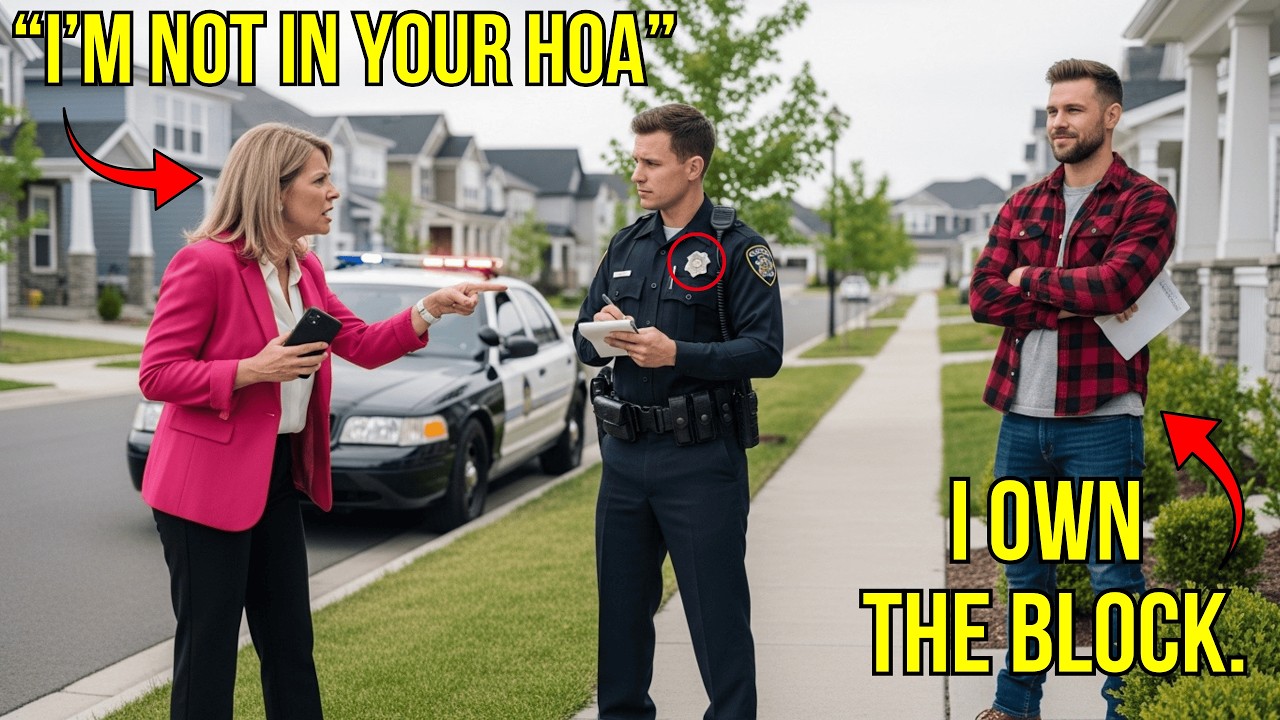 HOA Karen Called Cops When I Said “I’m Not in Your HOA” — Had No Clue I Own Every House on the Block