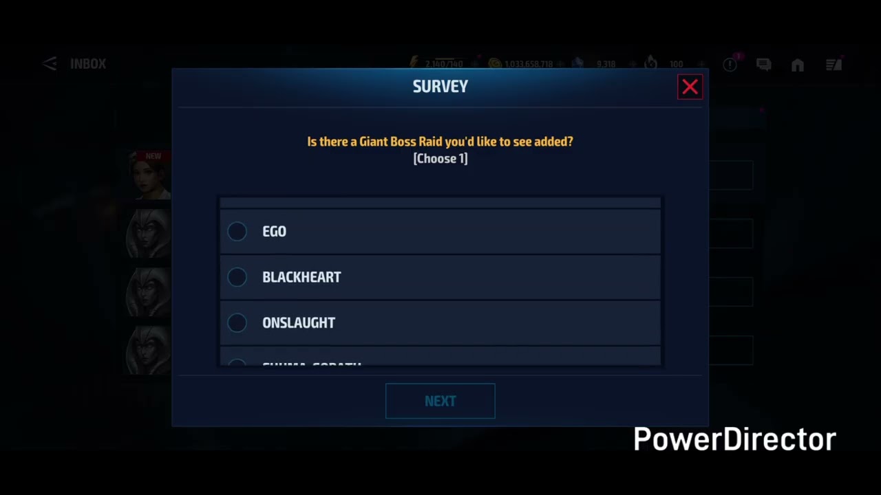 MFF survey get 100 free crystals an is there a clue of what's to come??