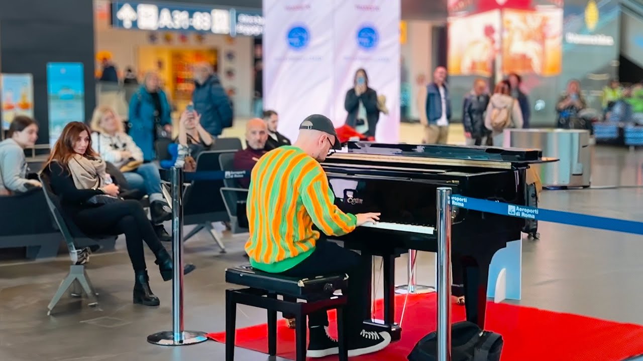 I played INTERSTELLAR on Public Piano and this is WHAT happened 😨