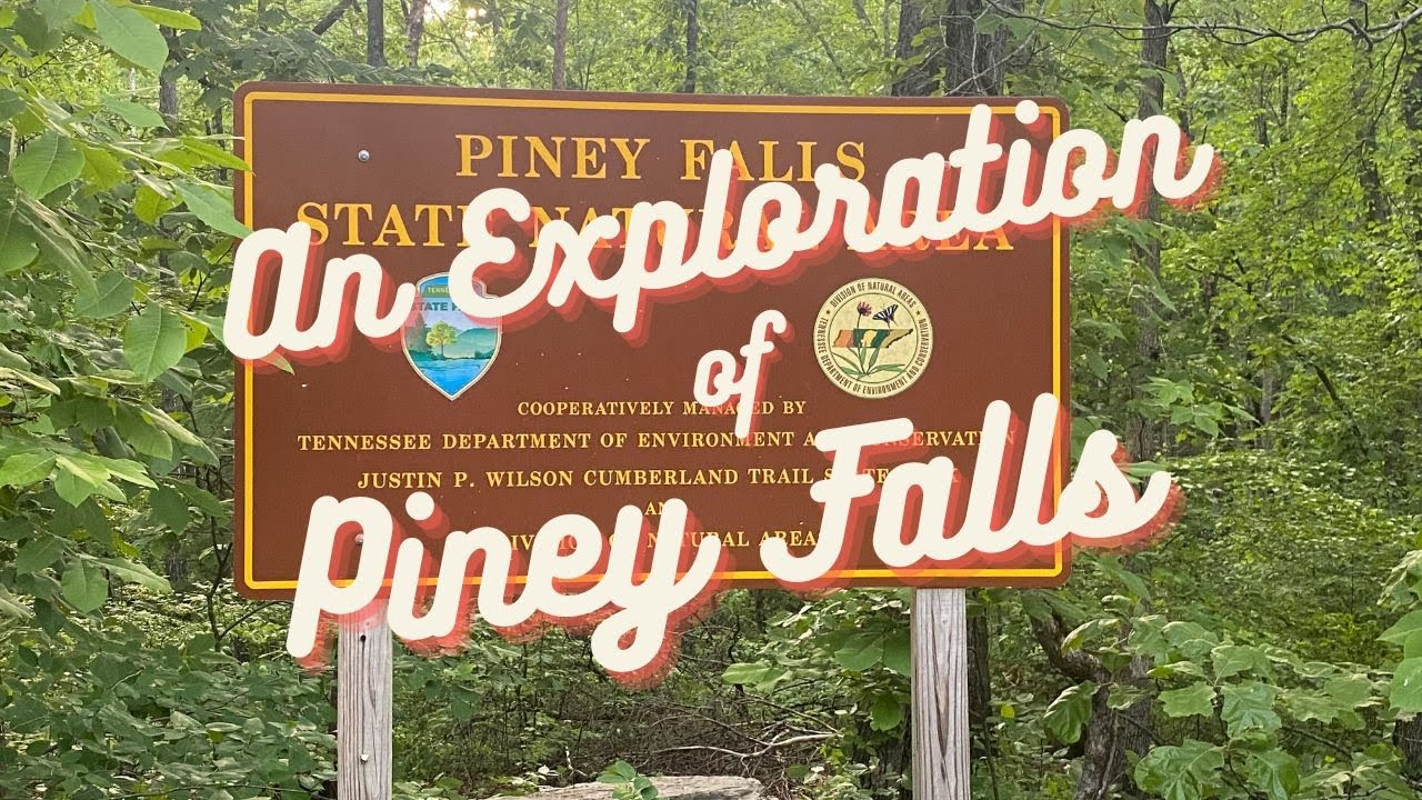 Exploring Piney Falls. Piney Falls State Natural Area