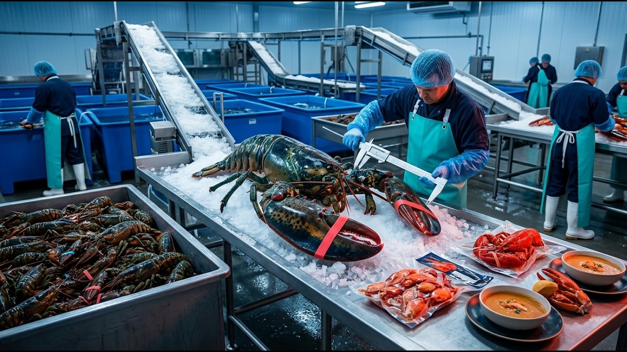 Inside the Lobster Factory — How 10 Million Lobsters Are Processed Every Year