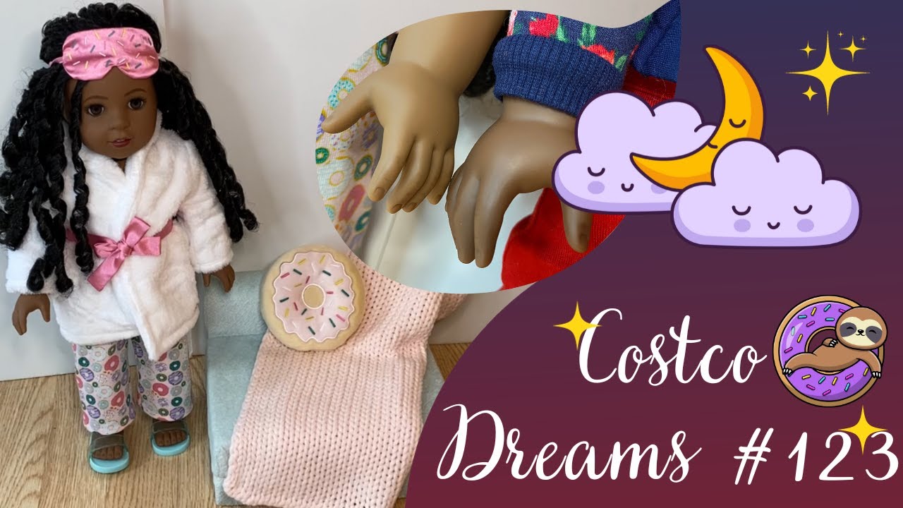 American Girl #123 Costco set unboxing, comparison & dressing