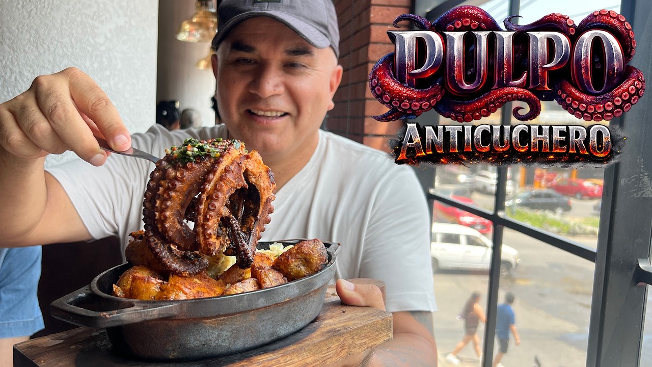 🐙 Probamos EL FAMOSO PULPO ANTICUCHERO ¿Vale la pena? | Dilo Nomás