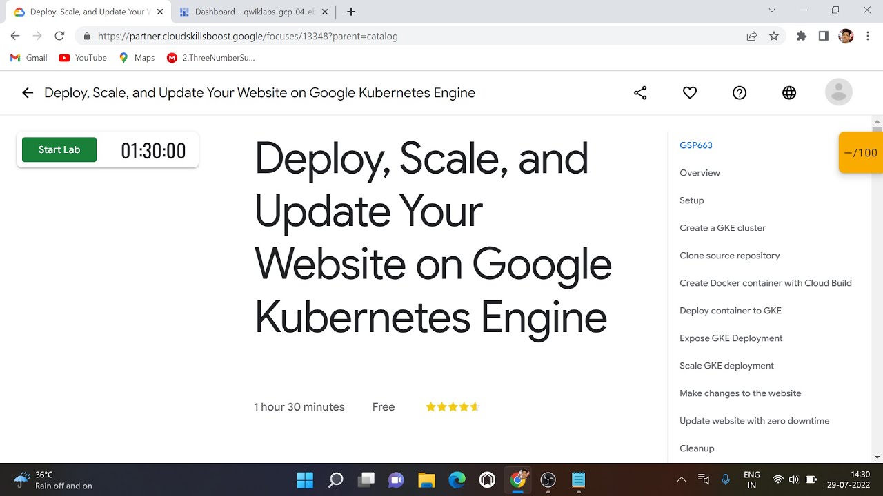 Deploy, Scale, and Update Your Website on Google Kubernetes Engine | Qwiklabs